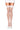 White Satin Bow Fishnet Thigh Hi