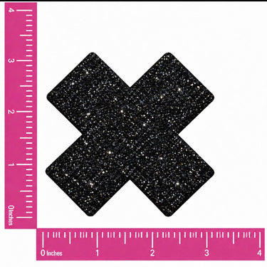 Pink Glitter X Nipple Cover Pasties